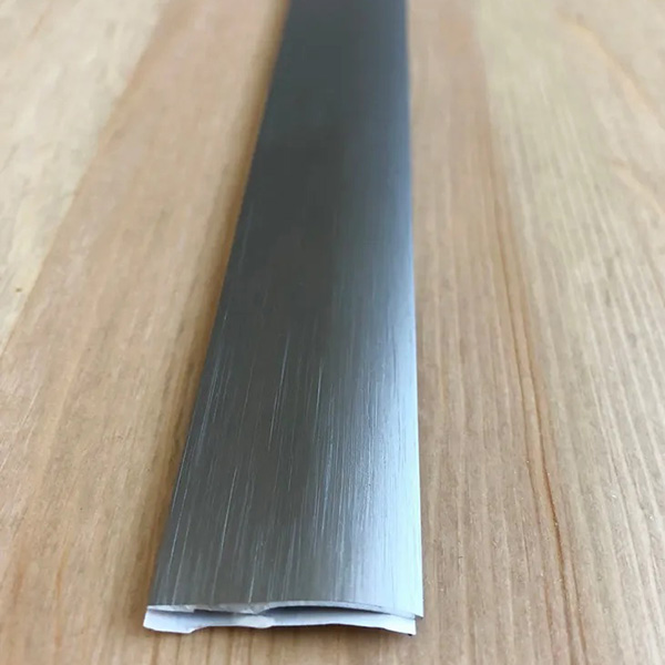 26mm Brushed Aluminium Door Floor Bar Edge Trim Threshold Ramp Carpet Cover