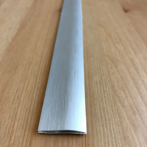 26mm Brushed Aluminium Door Floor Bar Edge Trim Threshold Ramp Carpet Cover
