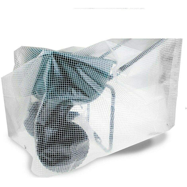 100 GSM Clear Tarpaulin Cover + 10 Bungee Balls – Waterproof Sheet