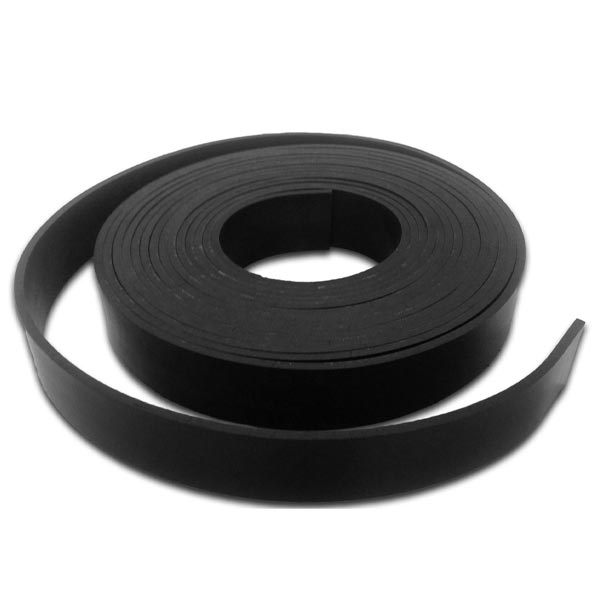10m Black Neoprene Rubber Strip – Flexible Weatherproof Sealing Roll
