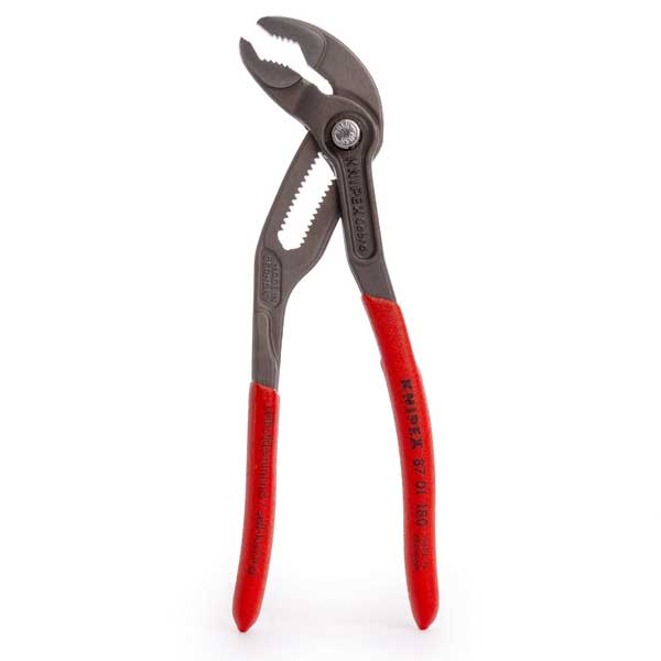 180mm Wear Resistance & Stable Gripping Cobra Hightech Water Pump Pliers