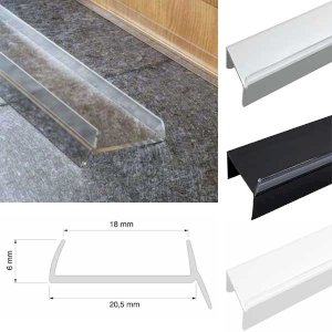 18mm Kitchen Plinth Sealing Strip PVC