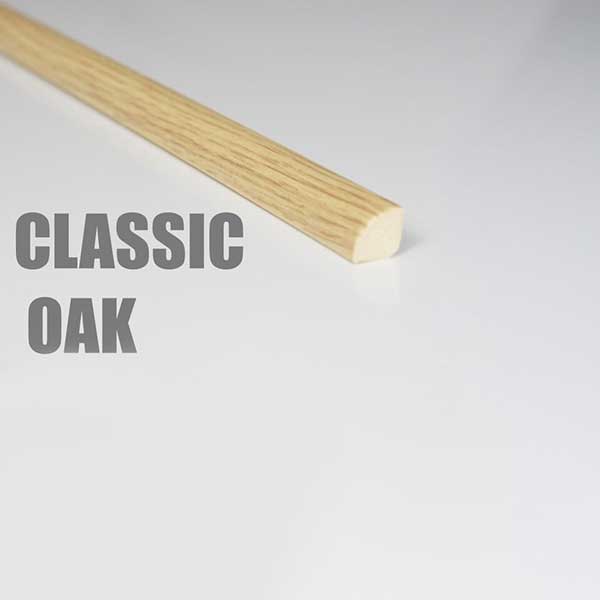18mm Plastic Window Door uPVC Skirting Quadrant Trim