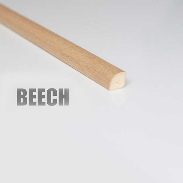 18mm Plastic Window Door uPVC Skirting Quadrant Trim