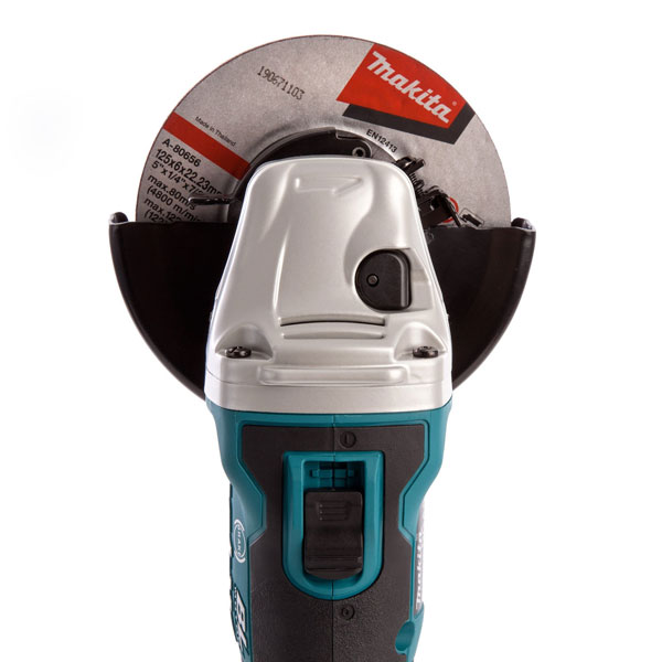 18V LXT 125mm Lock-on Function Angle Grinder (Body Only)