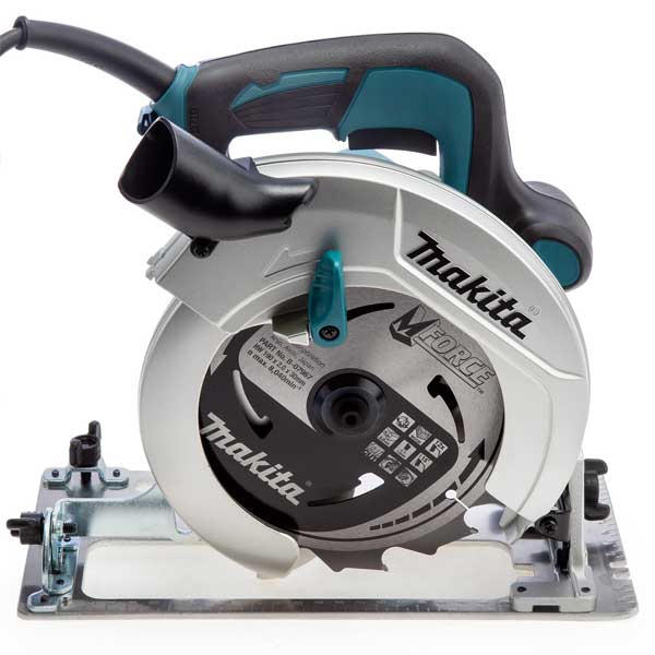 190mm Circular Saw Compatible with Guide Rail in Makpac Case 