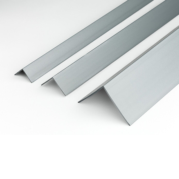 1m Long Silver Plastic PVC Corner 90 Degree Angle Trim