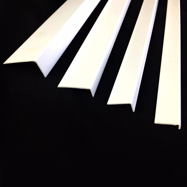 Shop Best Quality 1m Long Unequal White Plastic Pvc Corner 90 Degree ...