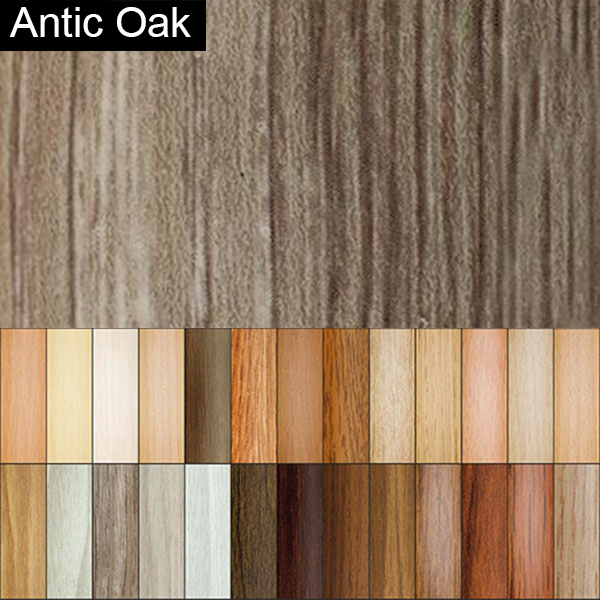 1m Long Upvc Wood Effect Stair Edge Nosing Trim Pvc Self-Adhesive