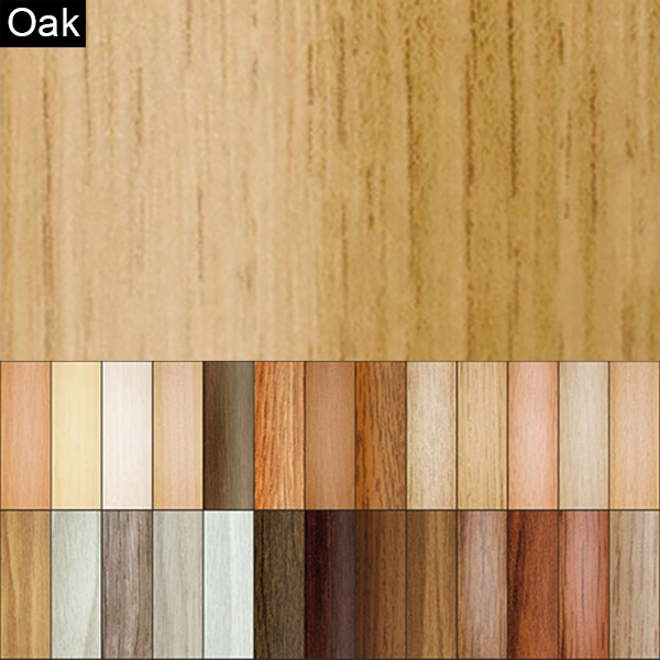 1m Long Upvc Wood Effect Stair Edge Nosing Trim Pvc Self-Adhesive