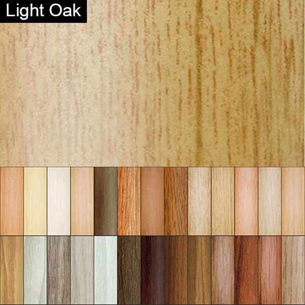 1m Long Upvc Wood Effect Stair Edge Nosing Trim Pvc Self-Adhesive