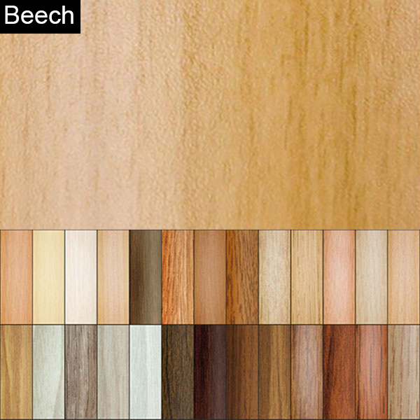 1m Long Upvc Wood Effect Stair Edge Nosing Trim Pvc Self-Adhesive