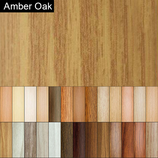 1m Long Upvc Wood Effect Stair Edge Nosing Trim Pvc Self-Adhesive
