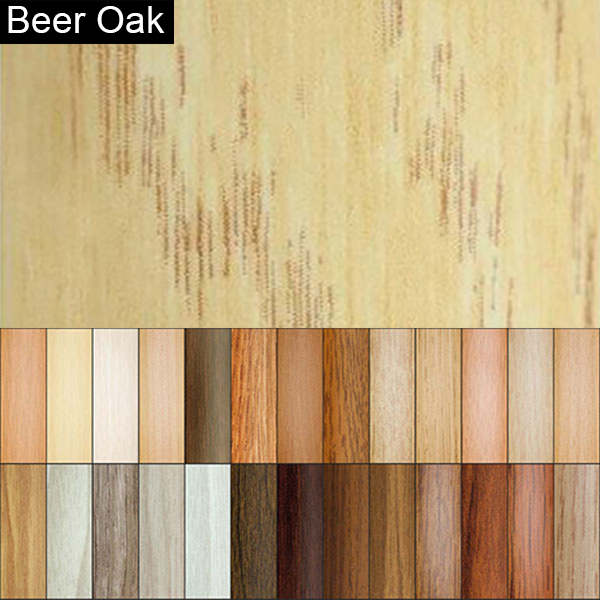 1m Long Upvc Wood Effect Stair Edge Nosing Trim Pvc Self-Adhesive