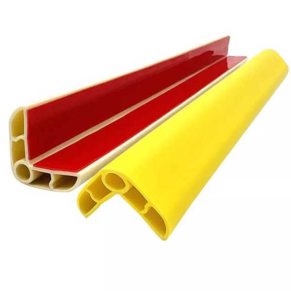 1m PVC Extra Thick Rubber Bumper Strip for Wall, Desk and Furniture Protection