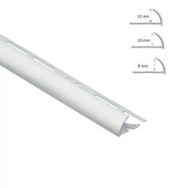 Round Edge Aluminium Tile Trim – Durable Flooring Strip