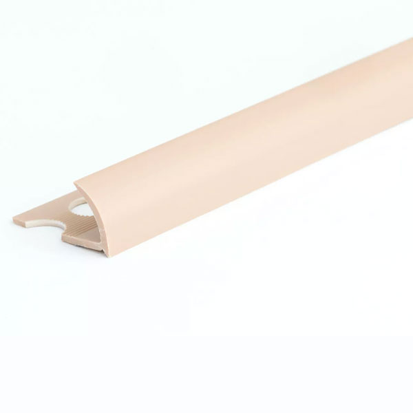 2.5m Round Edge PVC Tile Trims