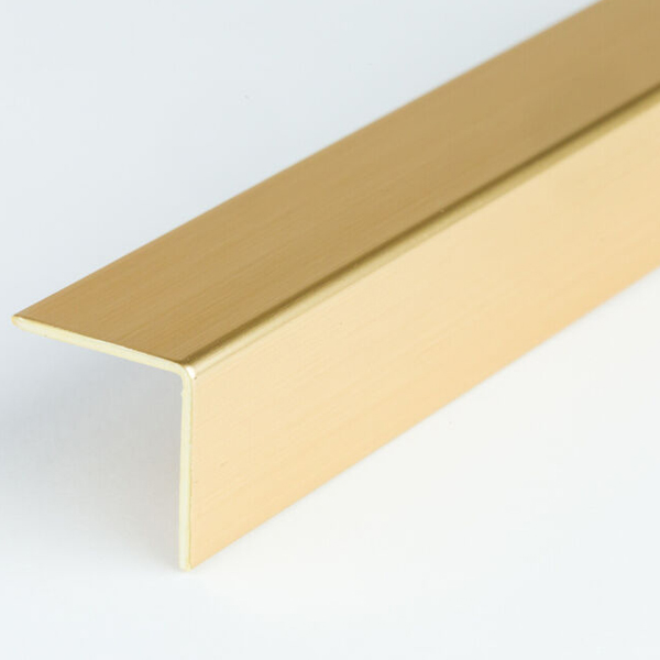 20mm x 10mm Gold and Silver PVC  Corner 90 Degree Angle Trim