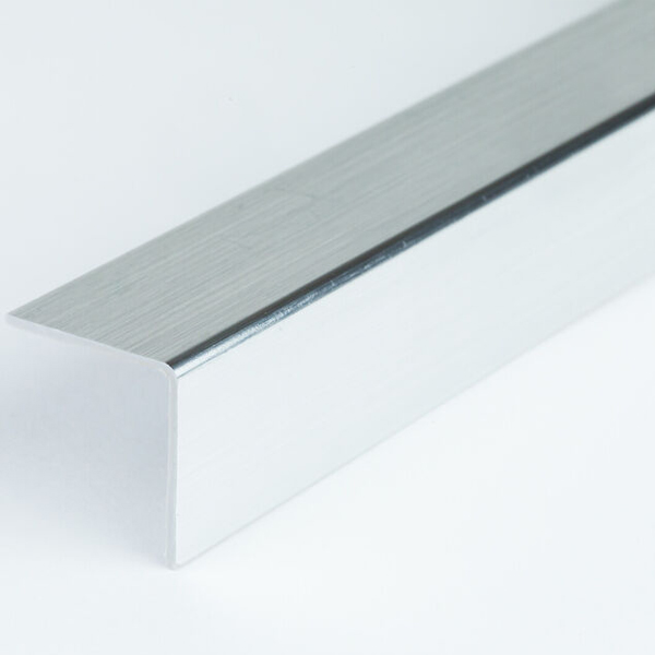 20mm x 10mm Gold and Silver PVC  Corner 90 Degree Angle Trim