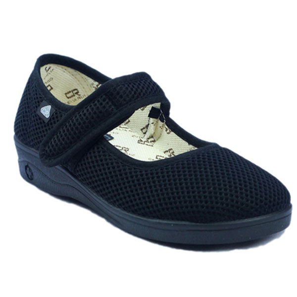 204 Touch Fastening Slipper Wide Fit