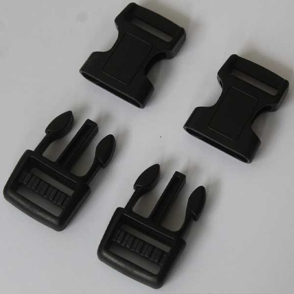 20mm Delrin Curved Side Release Mechanism Buckles