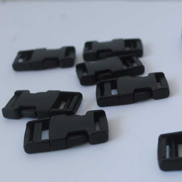 20mm Delrin Curved Side Release Mechanism Buckles