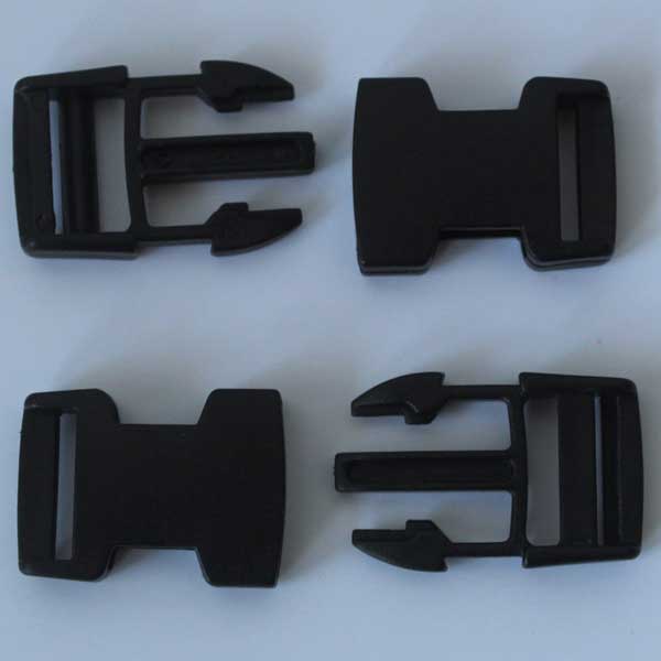 20mm Delrin Curved Side Release Mechanism Buckles