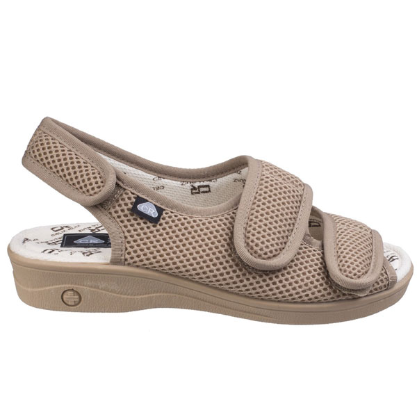 213 Touch Fastening Slipper Wide Fit