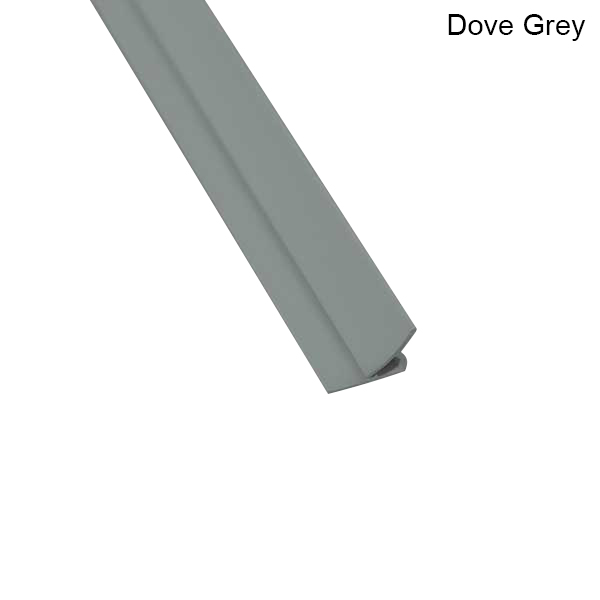 PVC Small Internal Corner Profile Ideal for Wall Panels