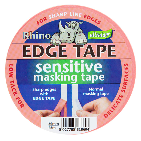 25m Ultra Rhino Sensitive Low Tack for Delicate Surfaces Tape