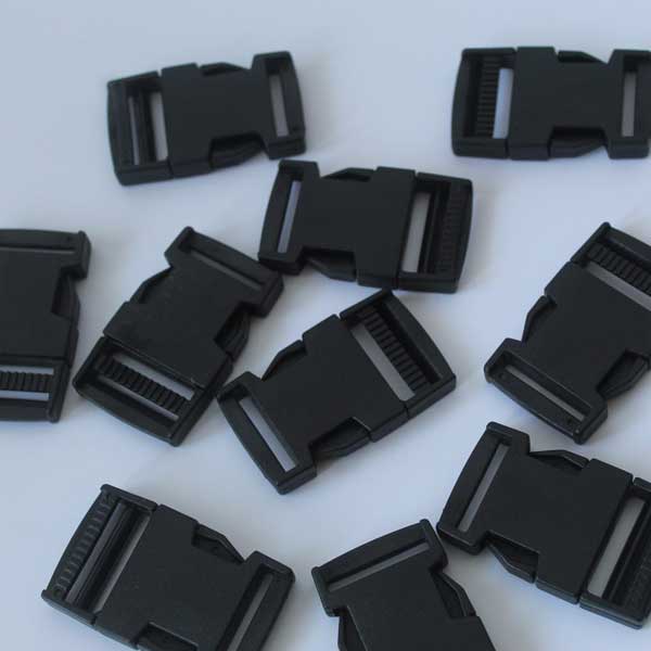 Compact Side Release 25mm Wide Buckles Small Profile RS