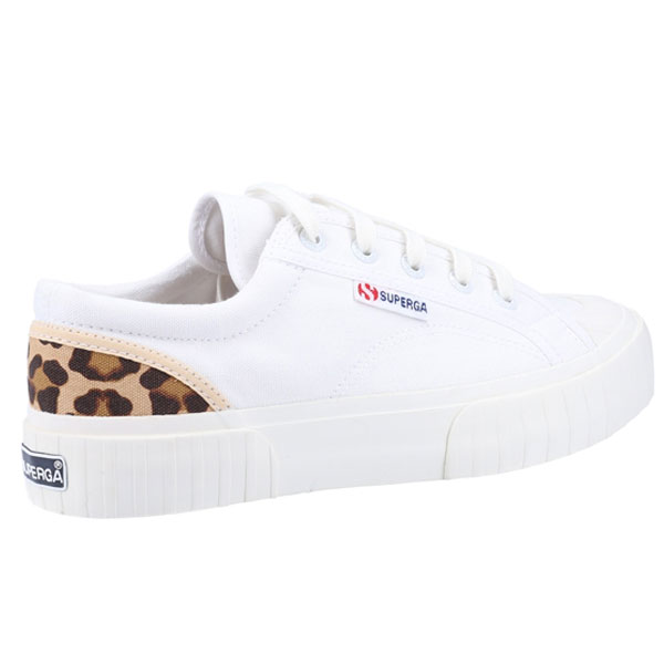 2630 Stripe Pad Leopard Shoes