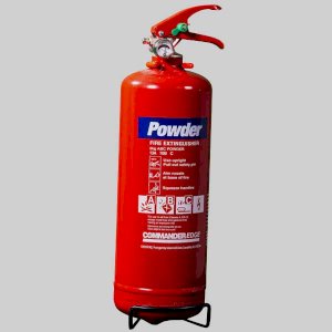 2ltr Dry Powder Steel Fire Extinguisher
