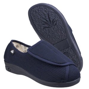 300 Touch Fastening Slipper Wide Fit