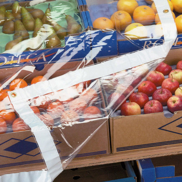 310gsm PVC Tarpaulins Clear Waterproof Flexible PVC