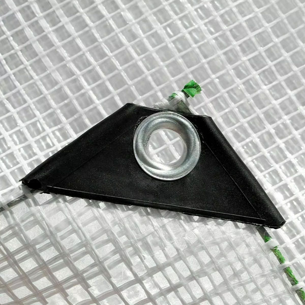 350gsm Heavy Duty Reinforced Mesh Clear UV Protected Tarpaulin Cover