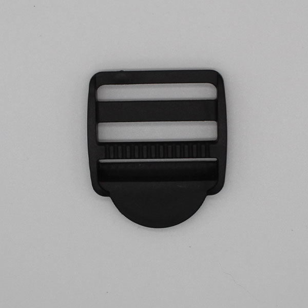 38mm corrosion-Resistant Plastic Ladderlock Black Buckles