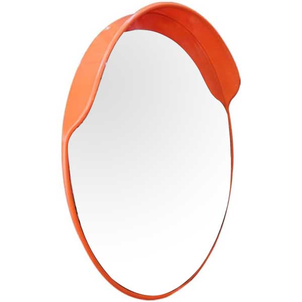 45cm Wide Angle Visible High-Definition Convex Security Round Safety Mirror for Driveway 