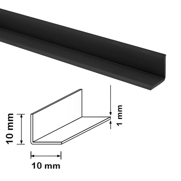 5 Metres Self Adhesive Plastic Pvc Corner 90 Degree Angle Trim Flexible