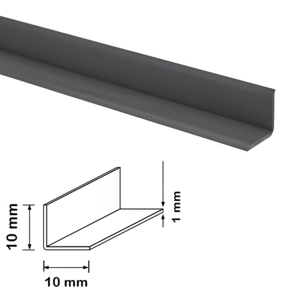 5 Metres Self Adhesive Plastic Pvc Corner 90 Degree Angle Trim Flexible