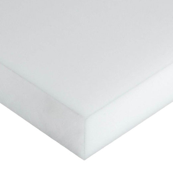 50mm Natural Acetal Plastic Sheet – Strong Versatile Material