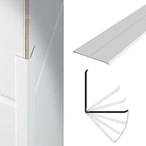 UPVC White Flexible 5m Long Angle Corner Trim