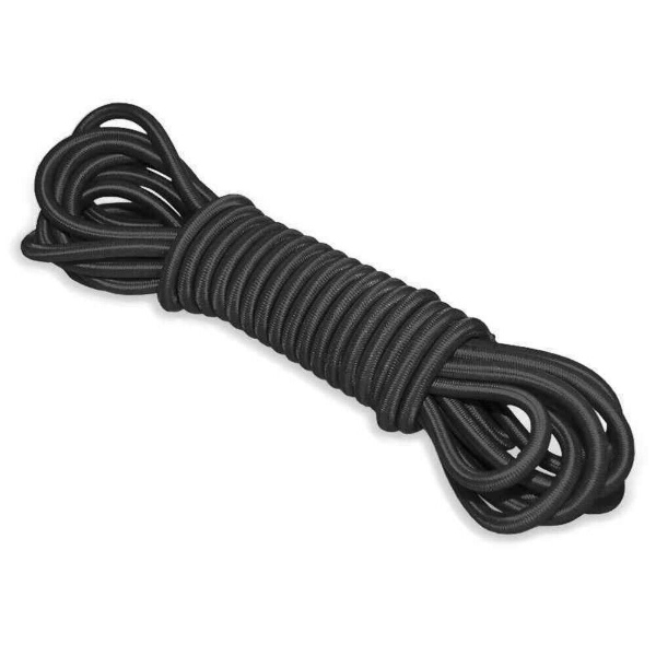 Tie Down Black Elastic Bungee Rope Shock Cord 