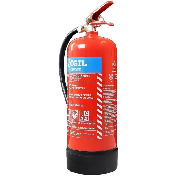 6ltr ABC Powder Red Fire Extinguisher