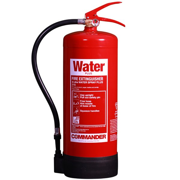 6Ltr Water Fire Extinguisher, Fireshield
