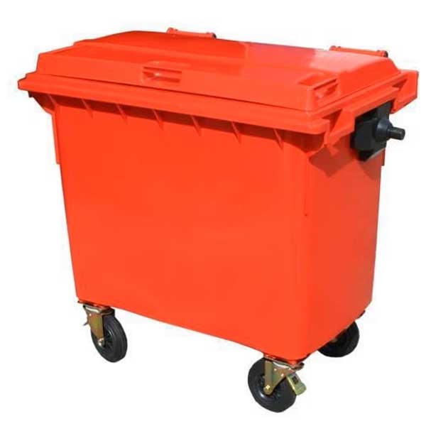 770L Litre Wheelie Waste Bin With Four Wheels