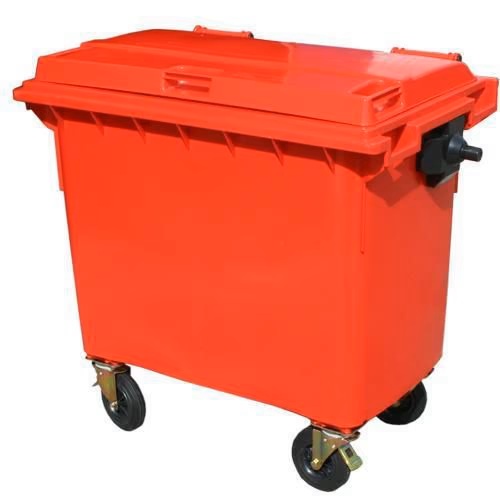 770L Litre Wheelie Waste Bin With Four Wheels