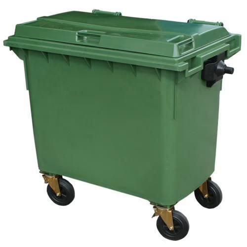 770L Litre Wheelie Waste Bin With Four Wheels