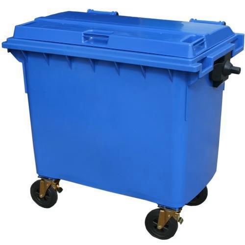 770L Litre Wheelie Waste Bin With Four Wheels