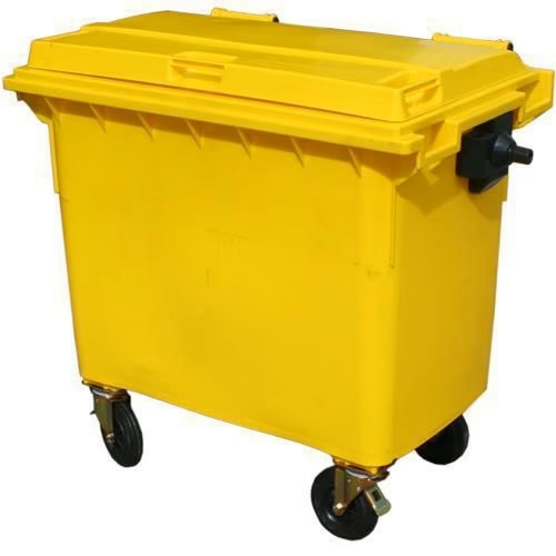 770L Litre Wheelie Waste Bin With Four Wheels
